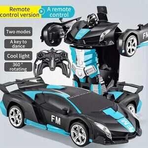 Transform Remote Control Cars for Boys, Robot Kid Toys, 360 Speed Drifting